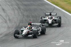 Justin Wilson e Jos Verstappen