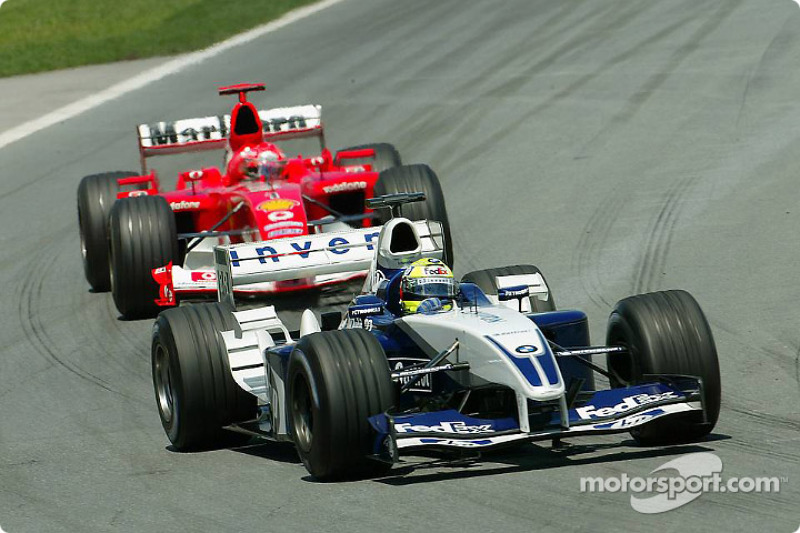 Ralf Schumacher and Michael Schumacher