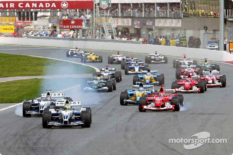 start: Ralf Schumacher ve Juan Pablo Montoya