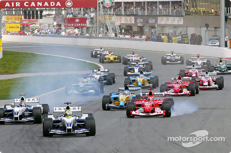 start: Ralf Schumacher ve Juan Pablo Montoya