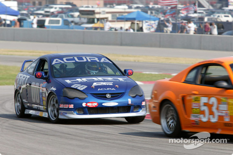 #00 Honda of America Racing Team Acura RSX-S: Pete Halsmer, John Schmitt