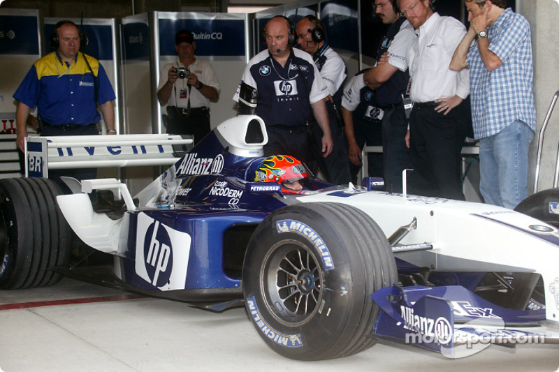 Jeff Gordon im Williams FW24 von Juan Pablo Montoya