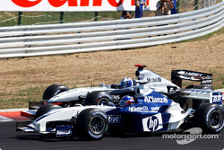 Juan Pablo Montoya and David Coulthard