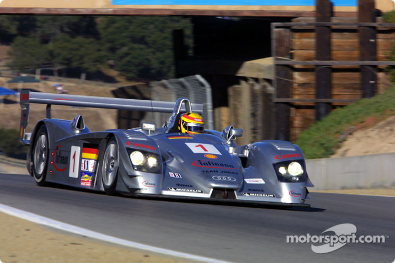 #1 Infineon Team Joest, Audi R8: Frank Biela, Marco Werner