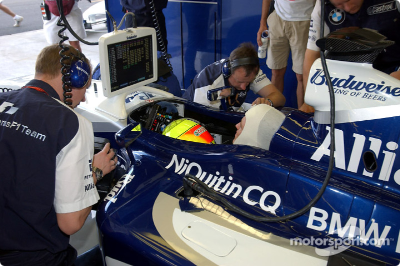 2003: Марк Жене вместо Ральфа Шумахера (Williams-BMW, Гран При Италии)