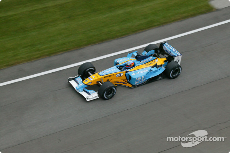 2003 : Fernando Alonso, Renault R23B