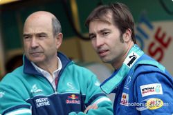 Peter Sauber y Heinz-Harald Frentzen