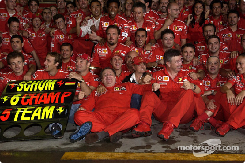 Ferrari celebrate