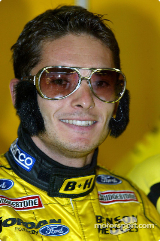 Giancarlo Fisichella à la façon d'Elvis