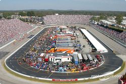 Start of the Subway 500 at Martinsville