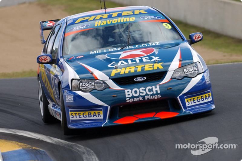 Konica Champion Mark Winterbottom stepped up to the V8 Supercars for Stone Bros Racing