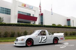 The 2004 Toyota Tundra as presented to NASCAR at the NASCAR Research & Development Center in Concord, NC.