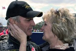 Race winner Peter Brock