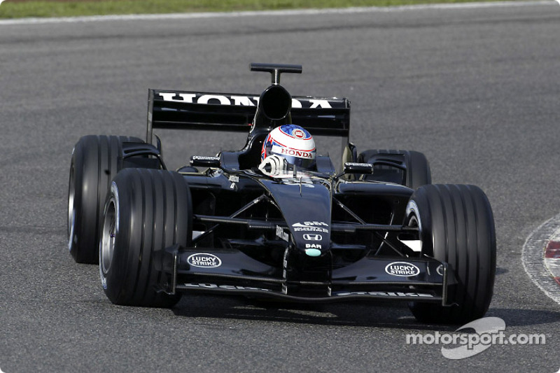 2003: Teste com a BAR
