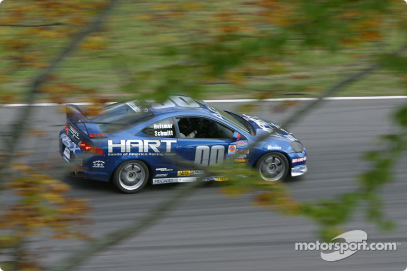 #00 Honda of America Racing Team Acura RSX-S: Pete Halsmer, John Schmitt