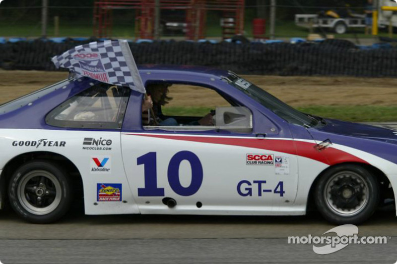 Race winner Keith Grant