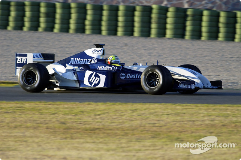 Ralf Schumacher essaie la nouvelle WilliamsFW BMW FW26