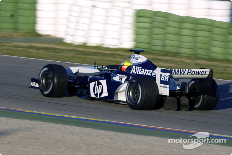 Ральф Шумахер тестує новий Williams FW26 BMW