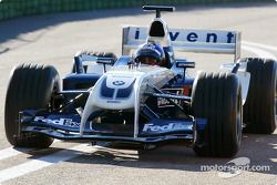 Juan Pablo Montoya essaie la nouvelle WilliamsF1 BMW FW26