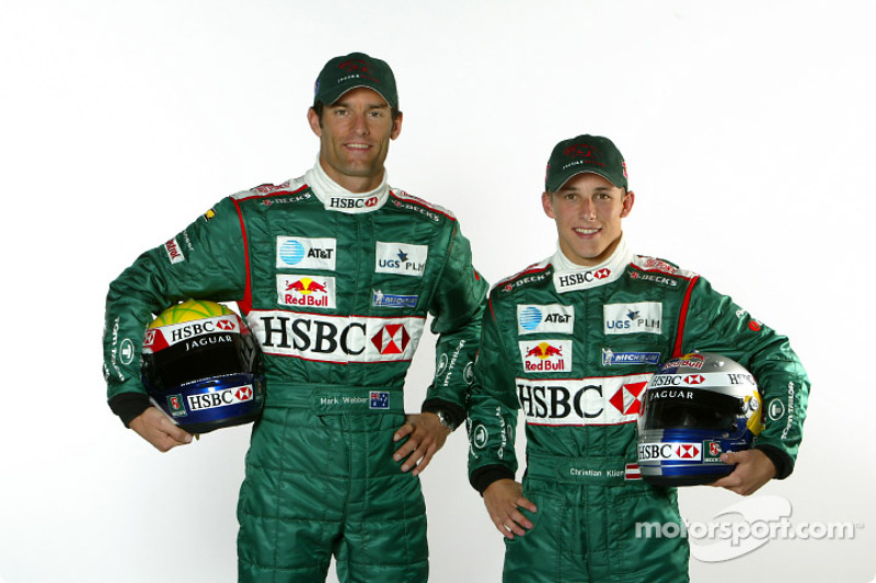 Mark Webber y Christian Klien