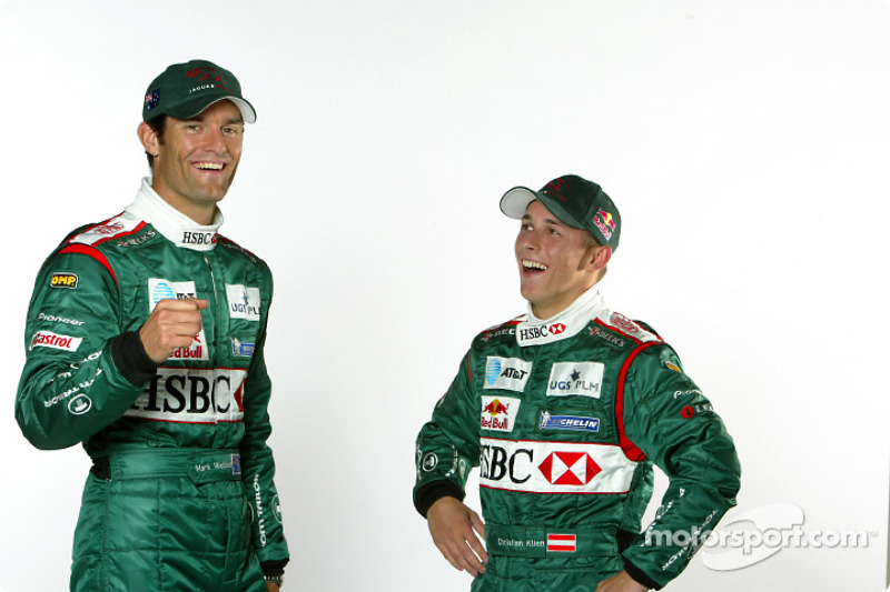 Mark Webber y Christian Klien