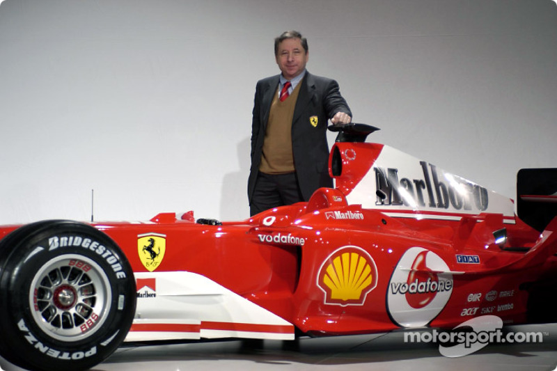 Jean Todt ve yeni Ferrari F2004