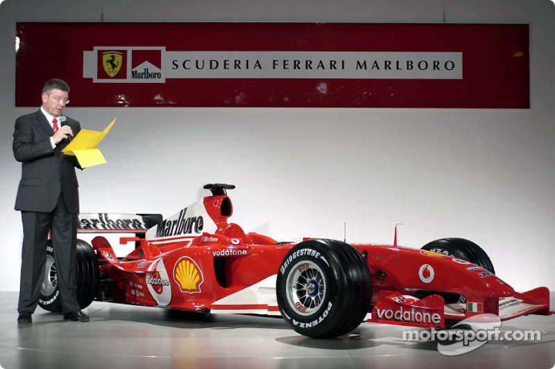 Ross Brawn ve about yeni Ferrari F2004
