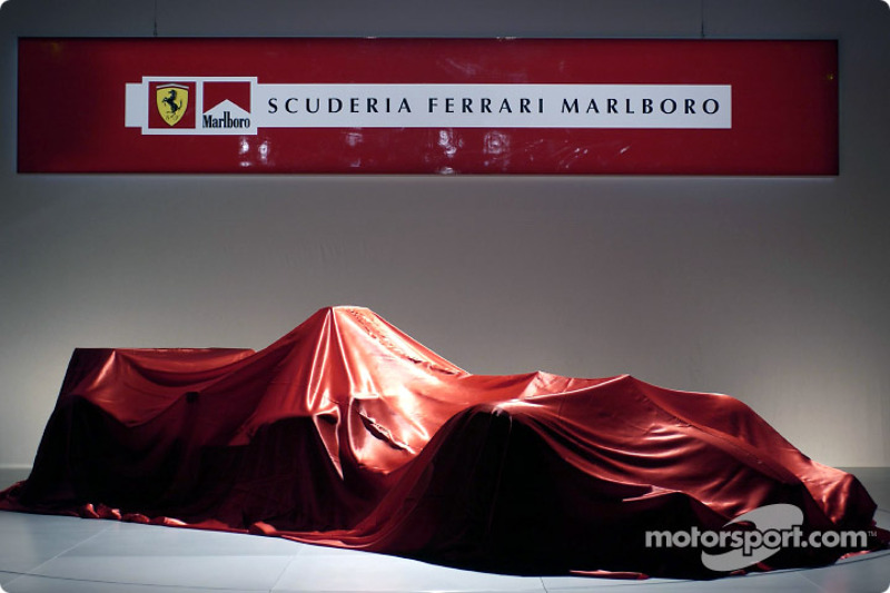 yeni Ferrari F2004 ready to be unveiled