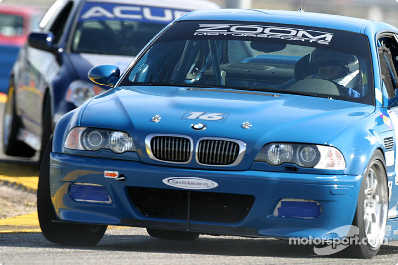 La BMW M3 n°16 du Zoom Motorsports (Alan Wortzman, Mike McCalmont, Mike Speck)