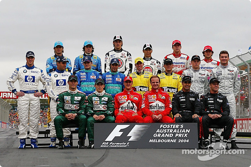 Foto do grid em 2004