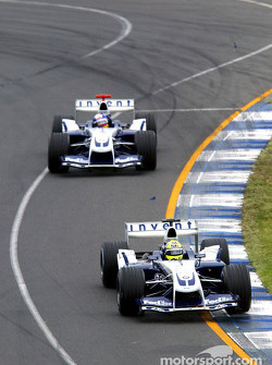Ralf Schumacher et Juan Pablo Montoya