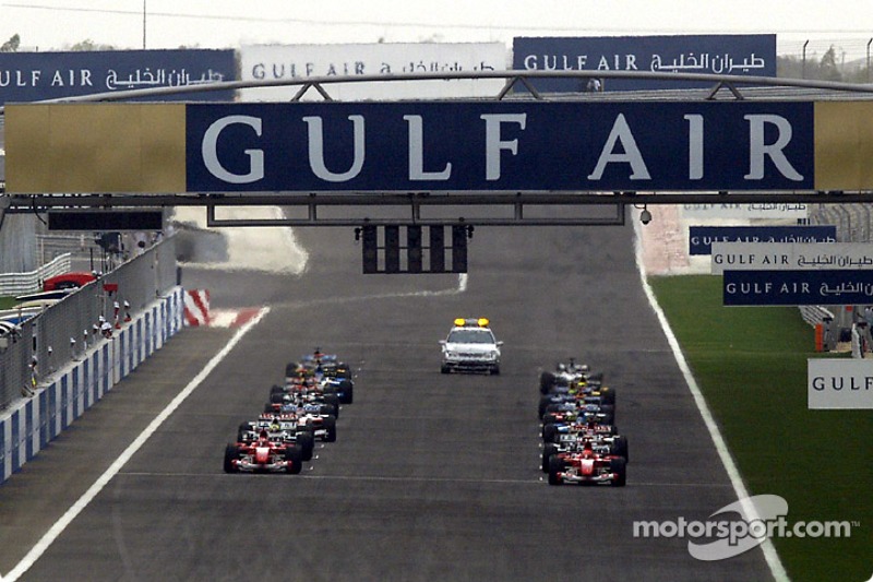 O Bahrein foi o primeiro país do Oriente Médio a receber uma prova da F1.