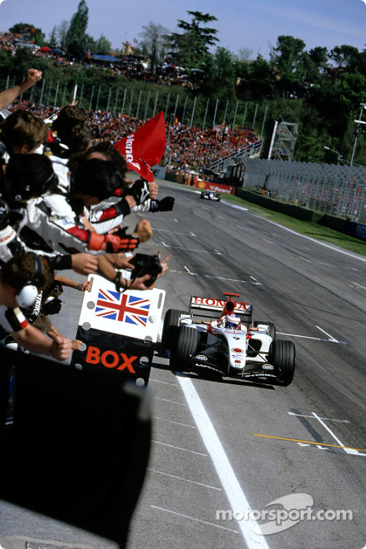 P2 finish for Jenson Button