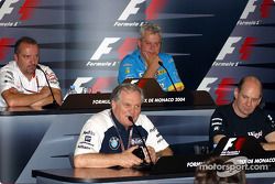 Thursday press conference: Patrick Head, Adrian Newey, Mike Gascoyne and Pat Symonds