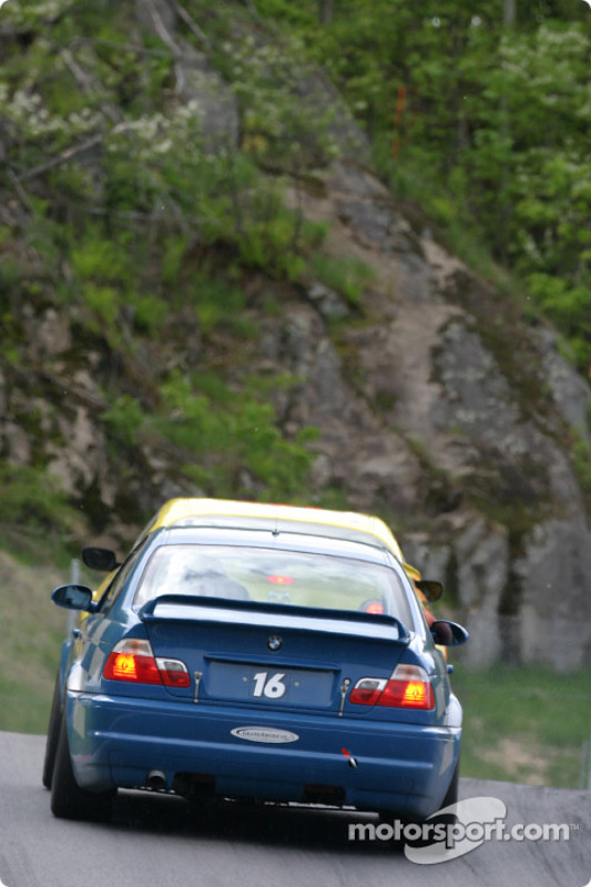 La BMW M3 n°16 du Zoom Motorsports (Alan Wortzman, Mike McCalmont)