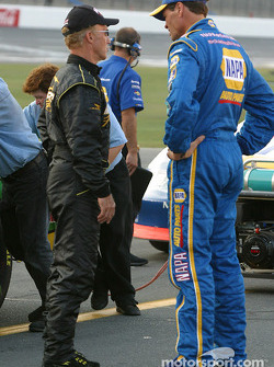 Morgan Shepherd and Michael Waltrip