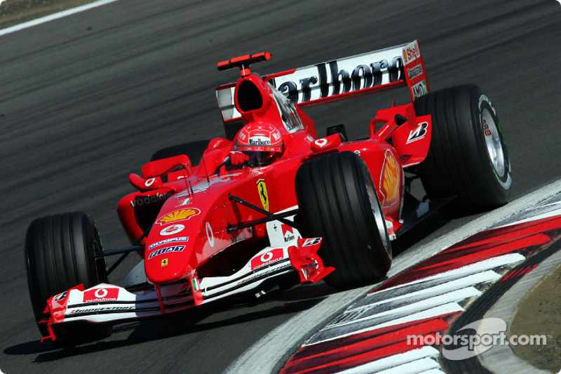 2004 - Nürburgring: Michael Schumacher, Ferrari F2004