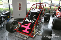 Visit of Hendrick Motorsports: Jeff Gordon's Sprint car on display in the museum