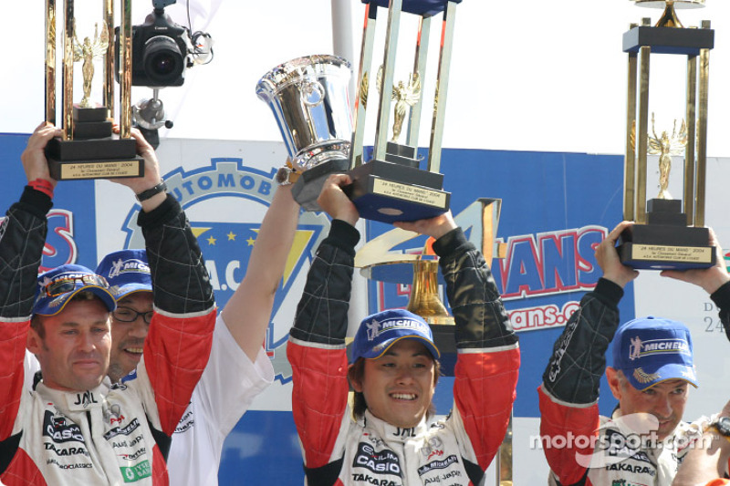 2004: Seiji Ara, Tom Kristensen, Rinaldo Capello