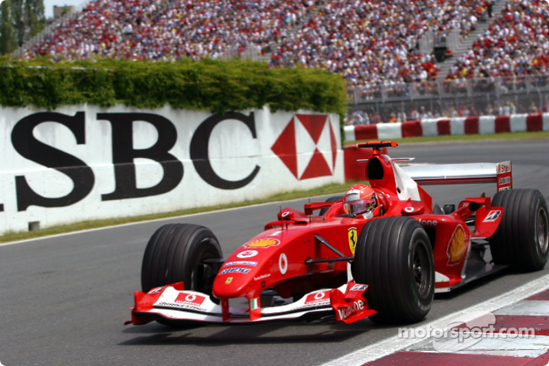 2004: Михаэль Шумахер, Ferrari F2004