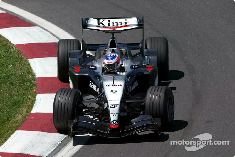 McLaren MP4-19, à moteur Mercedes (2004)