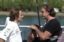 Cristiano da Matta e Emerson Fittipaldi