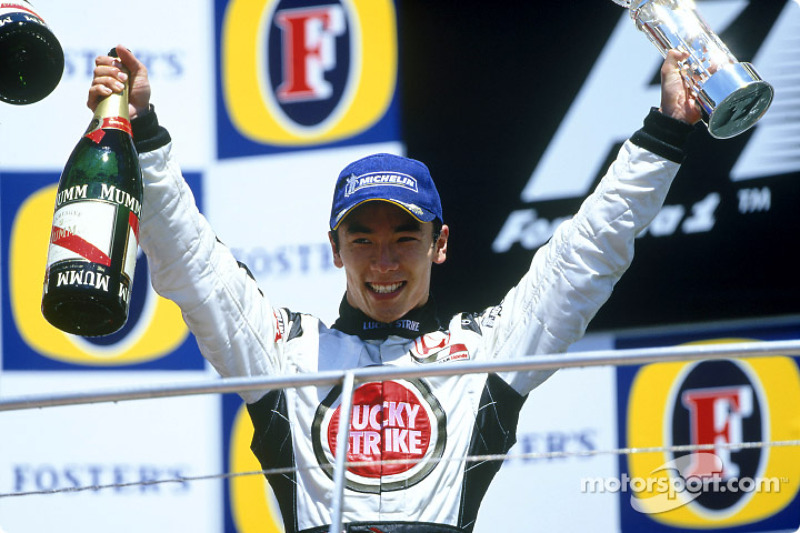 2004 - Pódio de Takuma Sato nos EUA