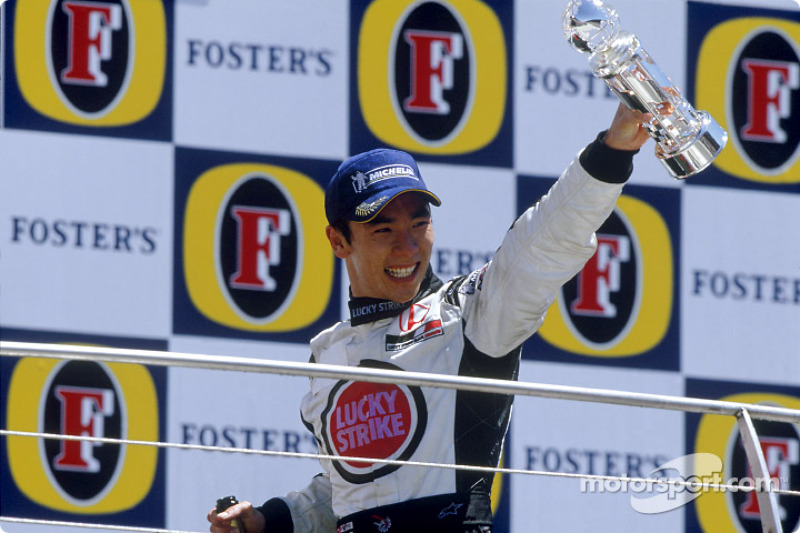 Podium: Takuma Sato