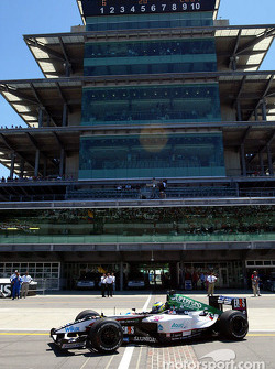 Zsolt Baumgartner on the starting grid