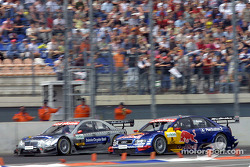 Christijan Albers, Team HWA, AMG-Mercedes C-Klasse 2004; Mattias Ekström, Team Abt Sportsline, Audi A4 DTM 2004