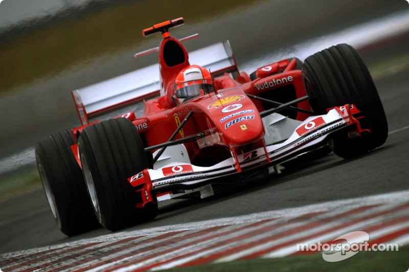 Michael Schumacher a 79. győzelmét ünnepelte ezen a futamon