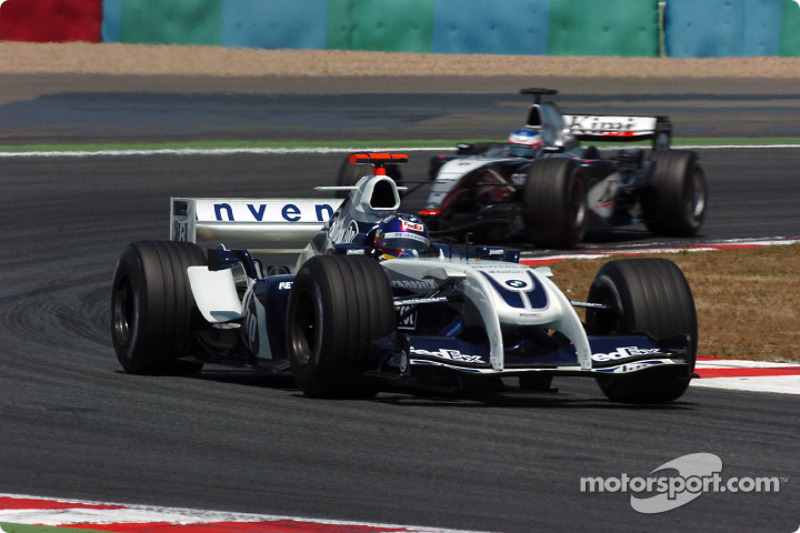 A Williams ekkor teljesítette a 450. versenyét, a sérült Ralf Schumachert pedig Marc Gené helyettesítette