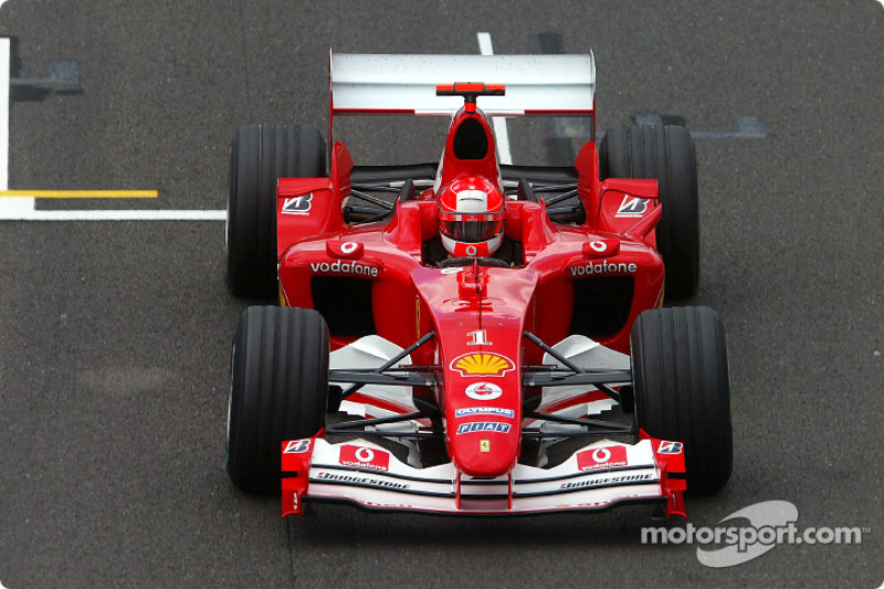 2004: Michael Schumacher, Ferrari F2004
