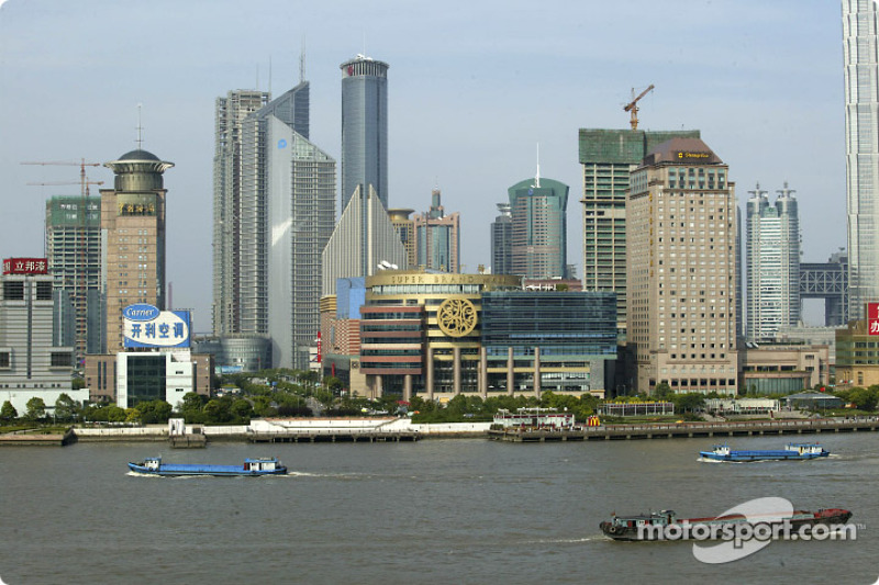 Shanghai skyline